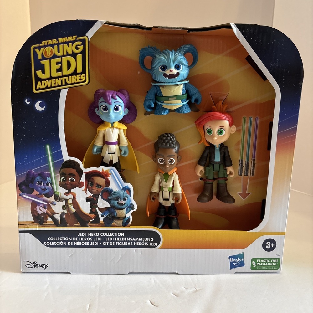 Star‎ Wars Disney Hasbro Young Jedi Adventures Jedi Hero Collection 3+ NEW